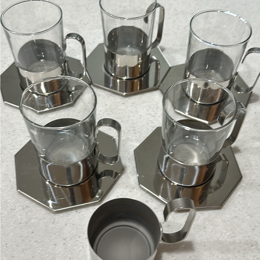 Zepter Coffee,Tea Glass Set